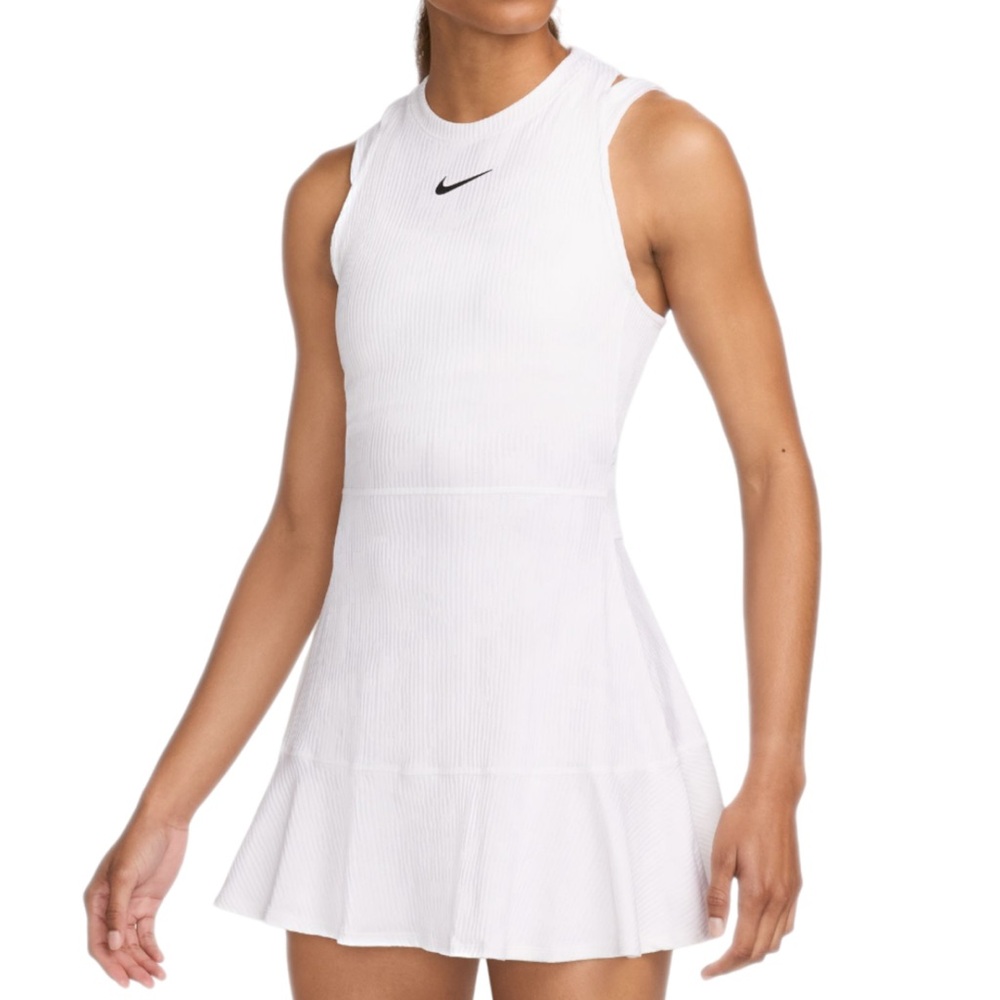 Nike Court slam women tennis dri fit White Athletic Dress
